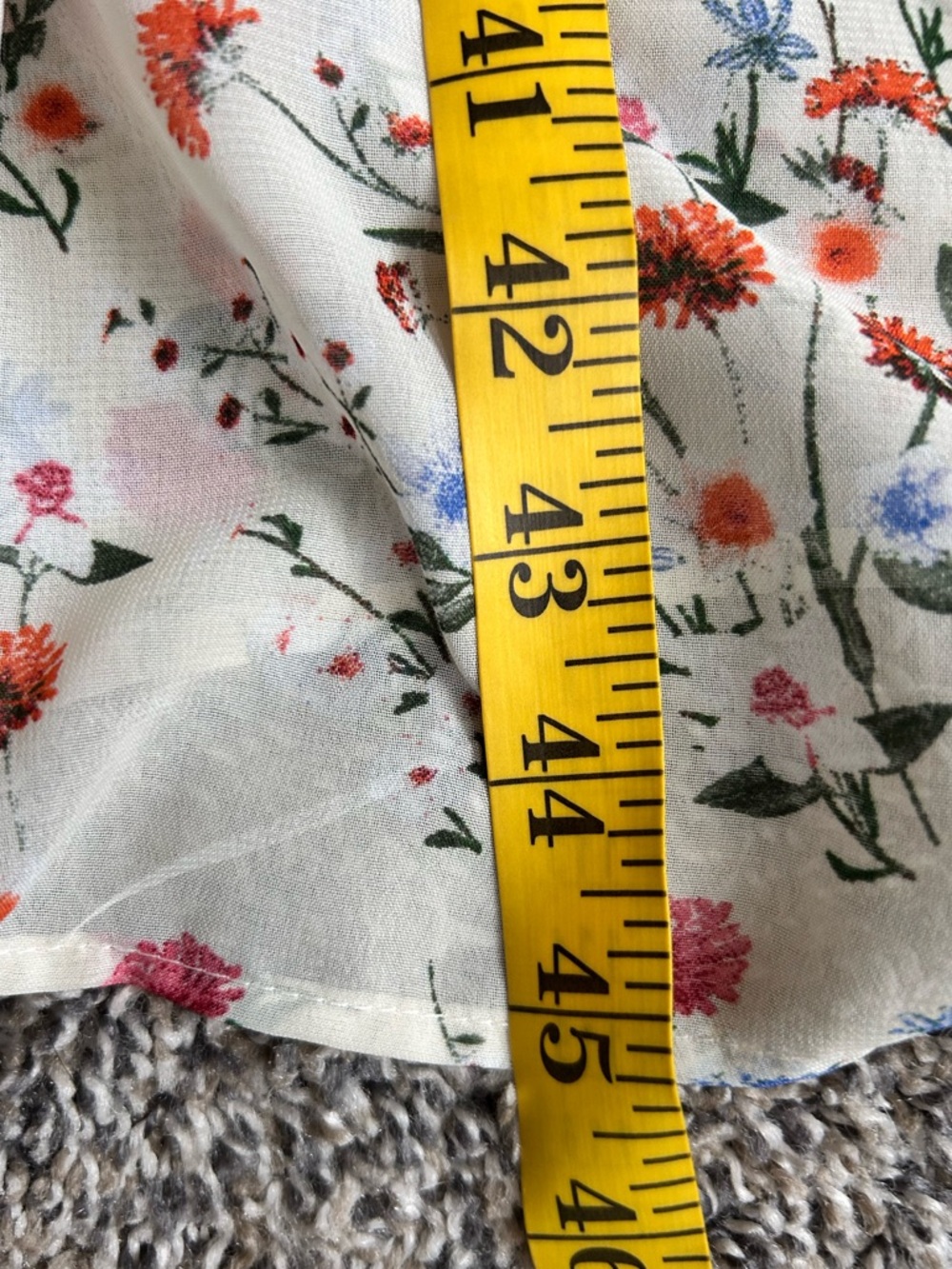 EST. 1946 Plus Size Floral Sheer Romantic Prairie Cardigan 18/20W - Picture 6 of 7